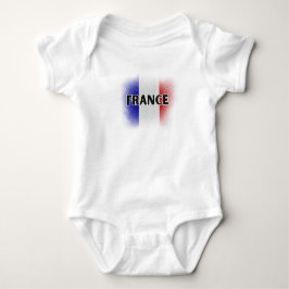 Simple Modern Kärlek Frankrike Flagga Paris Souven T Shirt