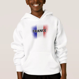 Simple Modern Kärlek Frankrike Flagga Paris Souven T Shirt