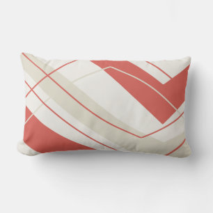 Simple Modern Salmon Lumbar Lumbarkudde