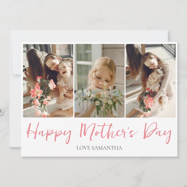 Simple Modern Script 3 Photo | MORS DAG (Framsida)