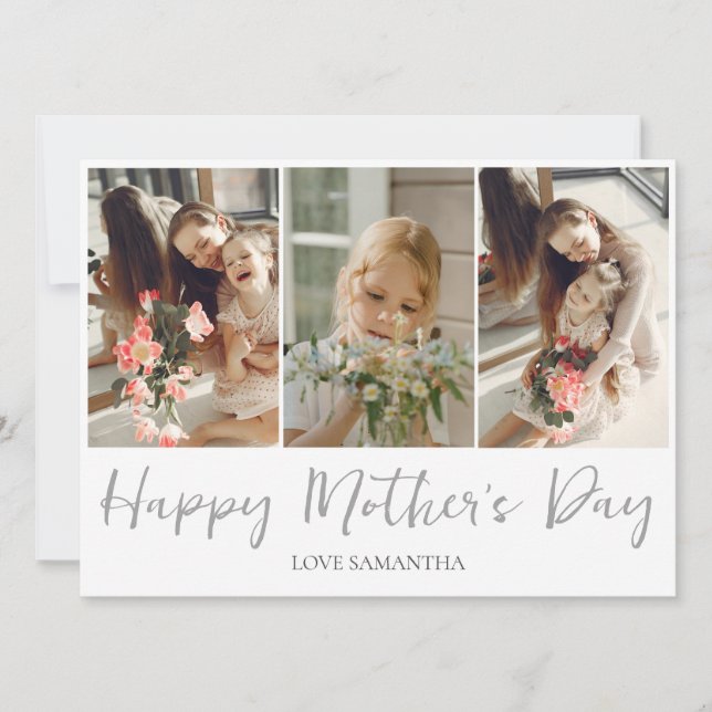 Simple Modern Script 3 Photo | MORS DAG (Framsida)