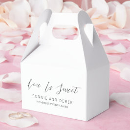 Simple Modern Wedding Presentaskar