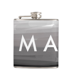 Simple monogram add your name letter man minimal t fickplunta