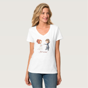 Simple Ny gifta Bride Groom T Shirt