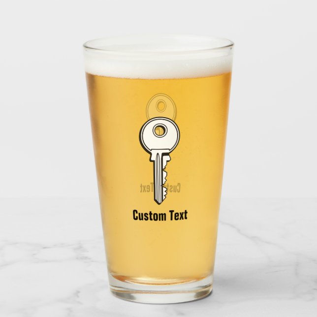 Simple Nyckel Glaskopp (Framsida fylld)