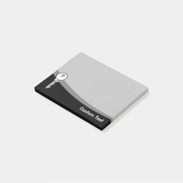Simple Nyckel Post-it Block (Vinklad)