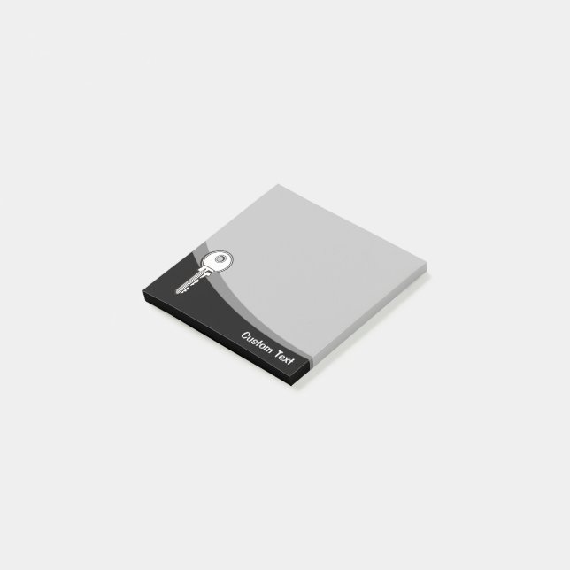 Simple Nyckel Post-it Block (Vinklad)