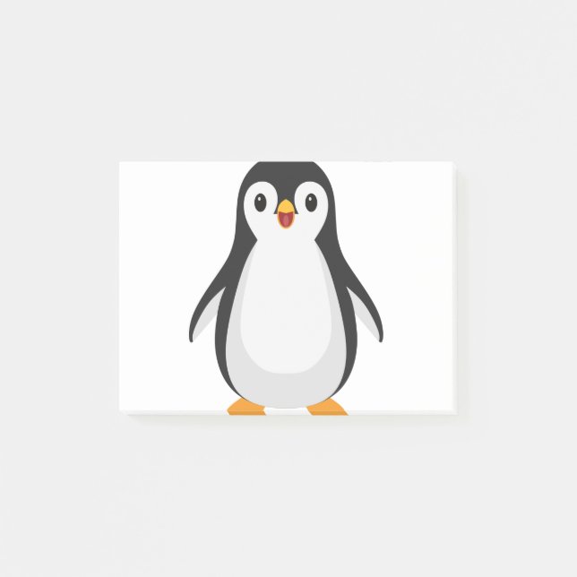 Simple Penguin Post-it Block (Framsida)