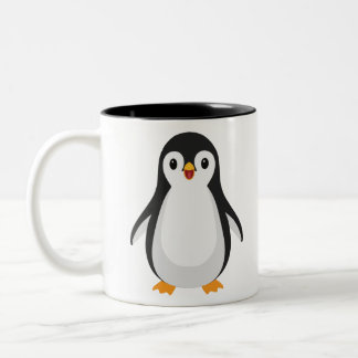 Simple Penguin Två-Tonad Mugg
