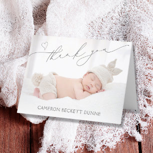 Simple Photo Baby Tack Kort