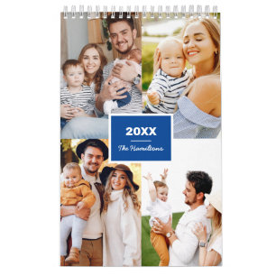 Simple Photo Collage Family 2022 Kalender