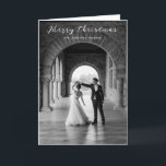 Simple Photo Elegant-jul Helgkort<br><div class="desc">Modern julkort med en enkel design med "God jul" i ett elegant-skript över ditt favoritfoto.</div>