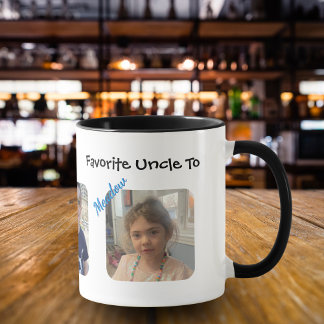 Simple Photo Favorite Uncle Personalize Mugg