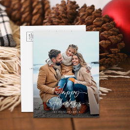 Simple Photo Glad helg Vykort