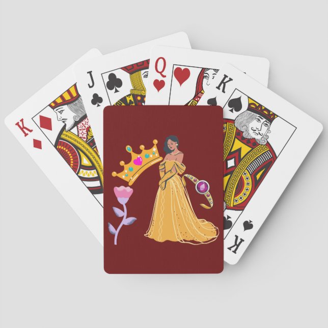 Simple Princess Casinokort (Baksidan)