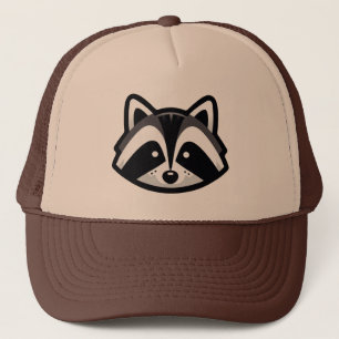 Simple Raccoon Design Keps