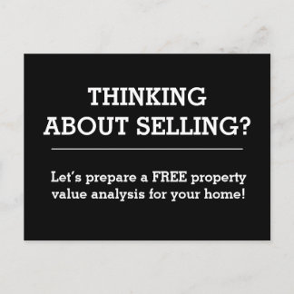 Simple Real Estate Postcard Vykort