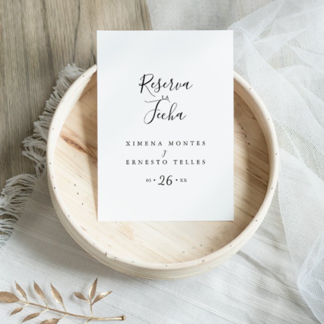 Simple Reserva la Fecha Vykort (Skapare uppladdad)