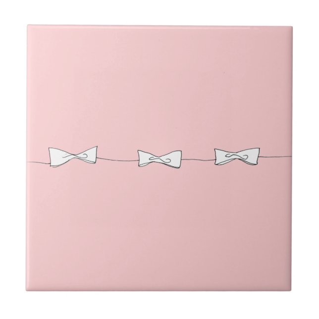 Simple ribbon line kakelplatta (Framsidan)
