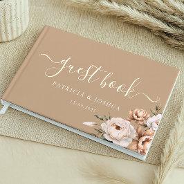Simple Rustic Boho Wedding Guest Book Gästböcker