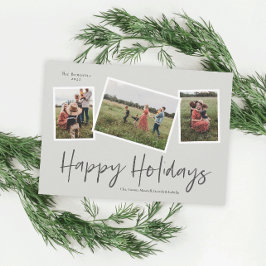 Simple Script Glad helg 3 Photo Collage