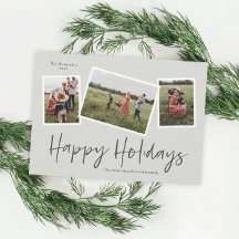 Simple Script Glad helg 3 Photo Collage