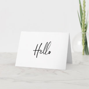Simple Script Hej Card Kort