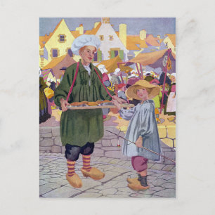 Simple Simon och Pieman på mässan Vykort