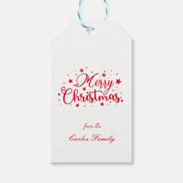 SImple-skript - jul Presentetikett