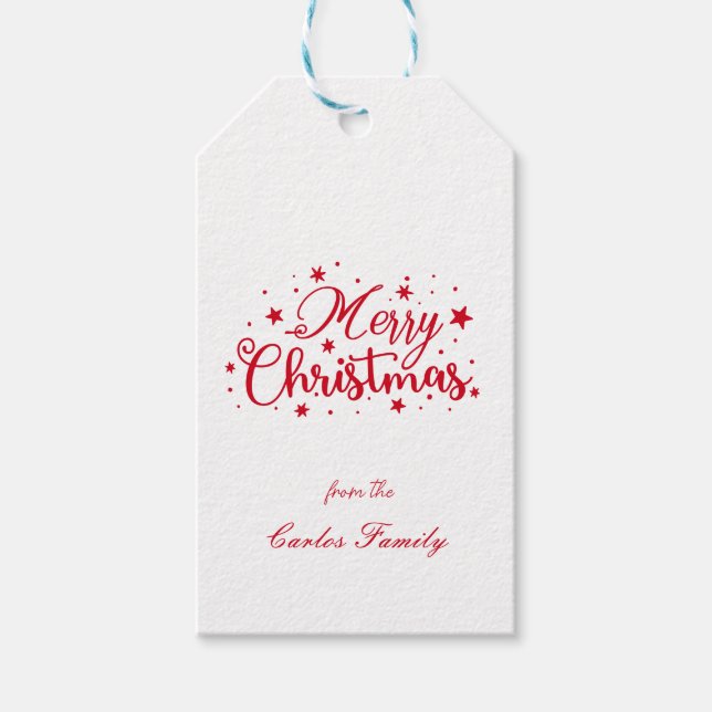 SImple-skript - jul Presentetikett (Framsidan)