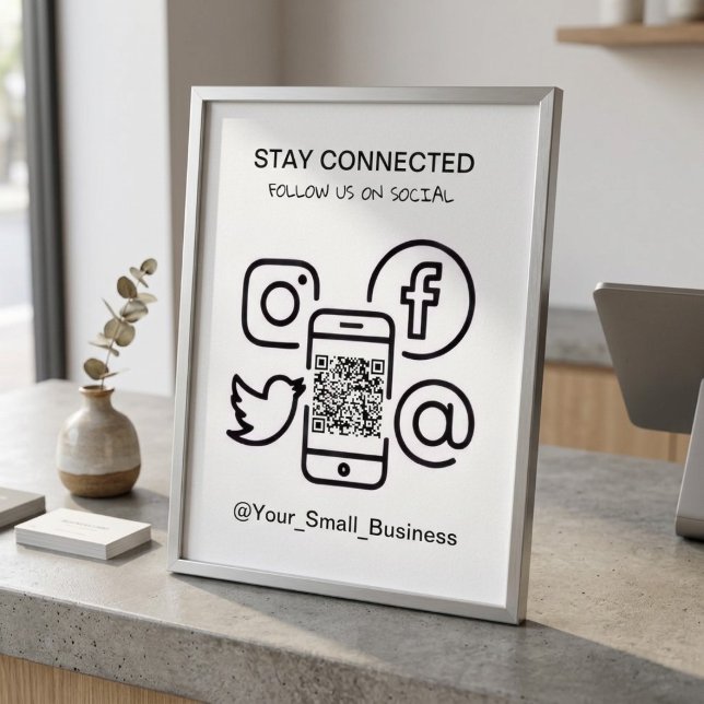Simple Social media Poster for Company - Promotion (Skapare uppladdad)