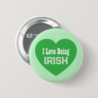 Simple St. Patrick's Day Grönt I Kärlek som är irl