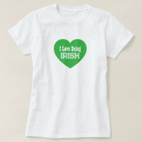Simple St. Patrick's Day Grönt I Kärlek som är irl