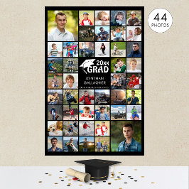 Simple Studenten 44 Photo Collage Anpassningsbar F Poster