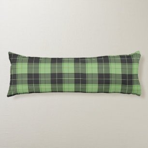 Simple tartan mönster på Ljust grönt Kroppskudde