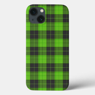 Simple tartan mönster på mörk grönt