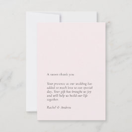 Simple Timeless Soft Blush Solid Background  Tack Kort