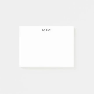 Simple To Do List - Notes Post-it Block