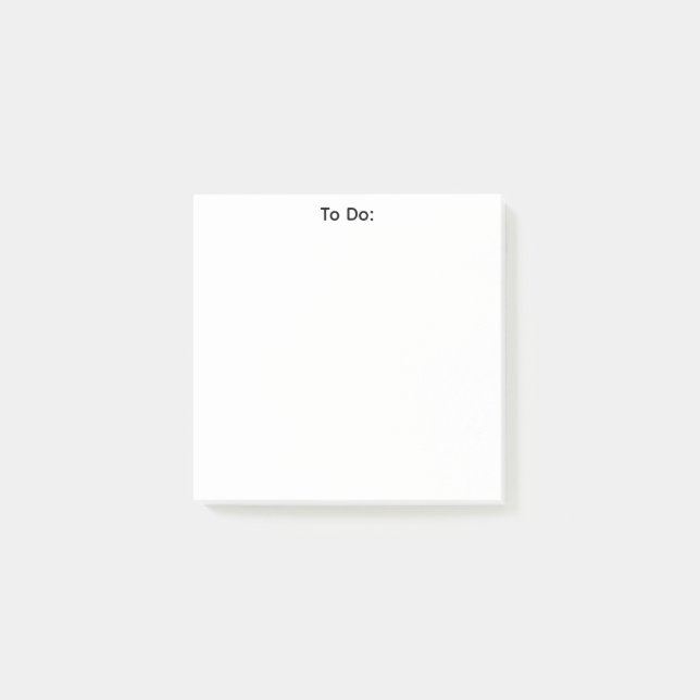 Simple To Do List - Post-It Notes (Framsida)