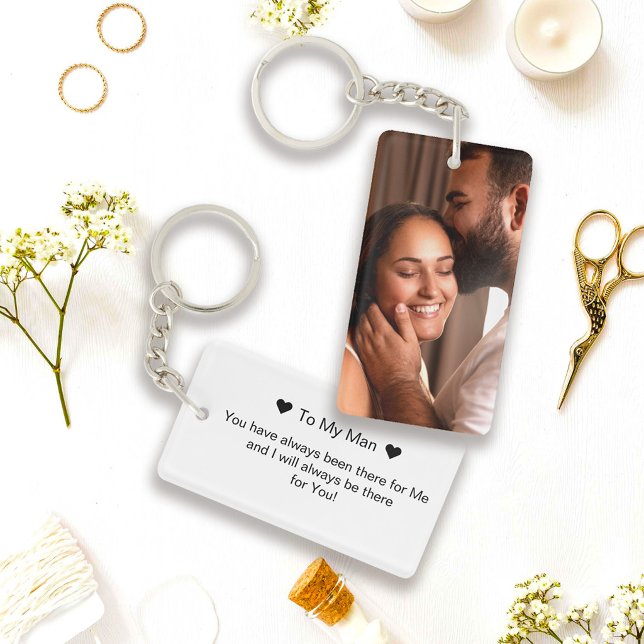 Simple To My Man Script and Photo Double Sided (Skapare uppladdad)