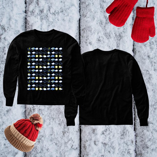 simple weather symbols t shirt (Skapare uppladdad)