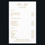 Simple White Beige Flygblad<br><div class="desc">Modern,  enkel vit Beige Flyer. Entworfen für Designer,  Stylyssner,  Salons,  Haare und make-up Künstler,  Nagel und Lash Künstler,  Hälsa-Center und mehr.</div>