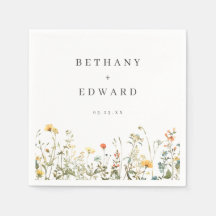 Simple Wildblomma Bröllop