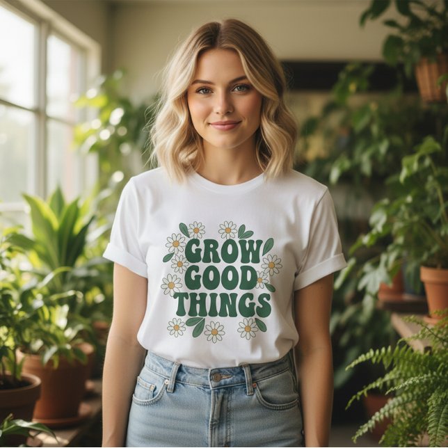 Simple Womens Tshirts Daisy Minimalist  (Skapare uppladdad)