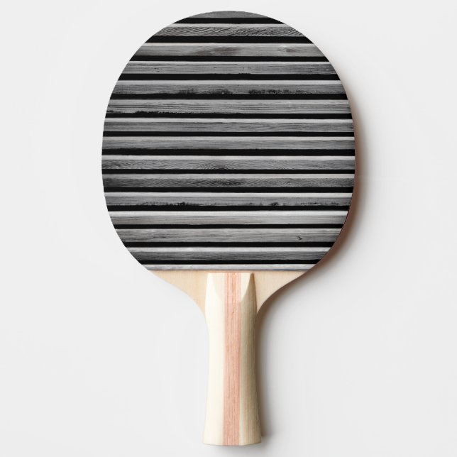Simple Wood Rand Mönster Pingisracket (Framsidan)