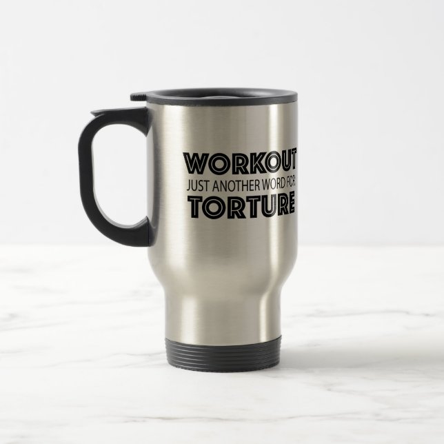 Simple Workout Humor Funny Gym Resemugg (Vänster)