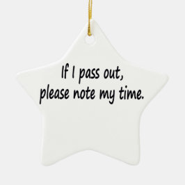 Simple Workout Humor Gym Say Julgransprydnad Keramik