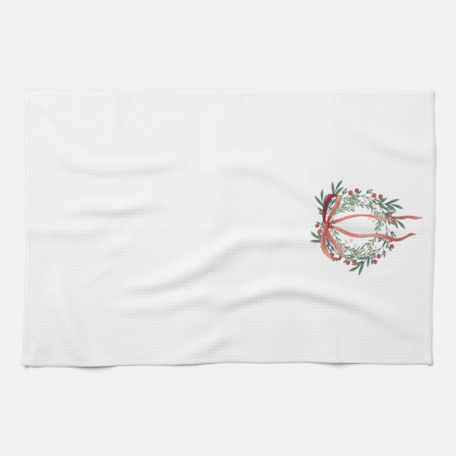 Simple Wreath Kitchen Towel  Kökshandduk (Horisontell)
