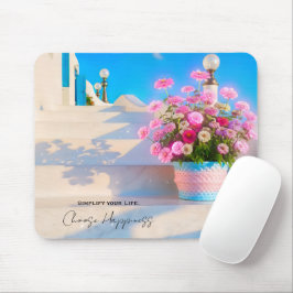 Simplify your Life, Choose Happiness !Mouse Pad Musmatta