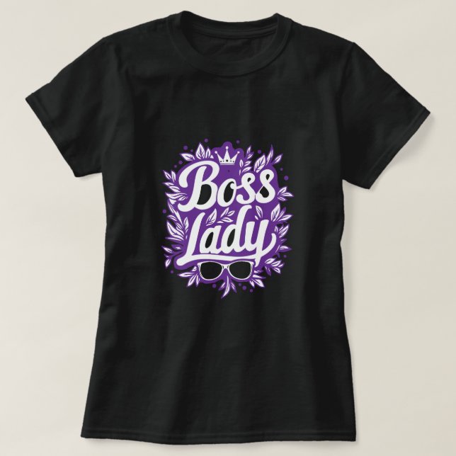 Simply Bossy T Shirt (Design framsida)